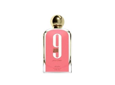 AFNAN 9 AM POUR FEMME EAU DE PARFUM, FRAGANCIA FEMENINA AFRUTADA Y FRESCA, LARGA DURACIÓN