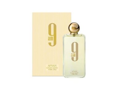 AFNAN EAU DE PARFUM 9 AM UNISEX, PERFUME DE LARGA DURACIÓN CON NOTAS CÍTRICAS Y FLORALES - 2