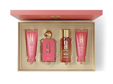 SET DE REGALO AFNAN 9 AM: EAU DE PARFUM, GEL DUCHA, BODY MIST, LOCIÓN - 2