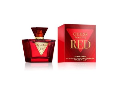 GUESS SEDUCTIVE RED EDT SPRAY PARA MUJER, FRAGANCIA FRUTADO CON NOTAS DE CEREZA, ALMENDRA Y VAINILLA