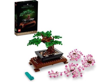 LEGO ICONS BONSÁI PARA ADULTOS, PLANTAS DECORATIVAS ARTIFICIALES PARA MESA, ESCRITORIO, HOGAR U OFICINA