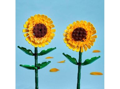 LEGO GIRASOLES, JUGUETE DE CONSTRUCCIÓN PARA DECORAR Y REGALAR EN OCASIONES ESPECIALES - 4