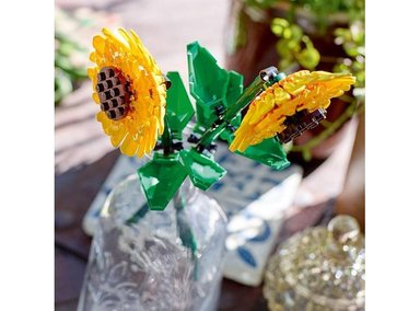 LEGO GIRASOLES, JUGUETE DE CONSTRUCCIÓN PARA DECORAR Y REGALAR EN OCASIONES ESPECIALES - 5