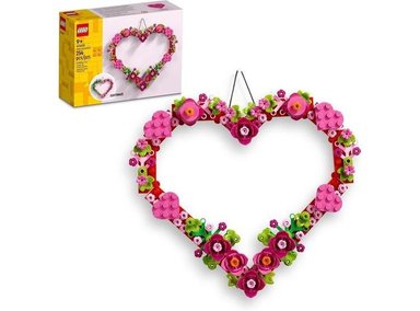 CONJUNTO DE ADORNOS DE CORAZÓN LEGO CREATIVO PARA NIÑAS Y NIÑOS ARTES Y MANUALIDADES PARA SAN VALENTÍN