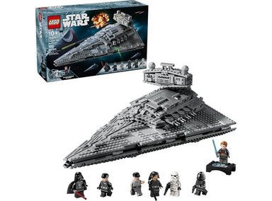 LEGO STAR WARS IMPERIAL STAR DESTROYER, SET DE CONSTRUCCIÓN PARA NIÑOS Y NIÑAS CON DARTH VADER