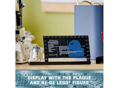LEGO STAR WARS R2-D2 JUEGO DE CONSTRUCCIÓN PARA NIÑOS, REGALO IDEAL PARA FANS DE STAR WARS MAYORES DE 10 AÑOS - 4