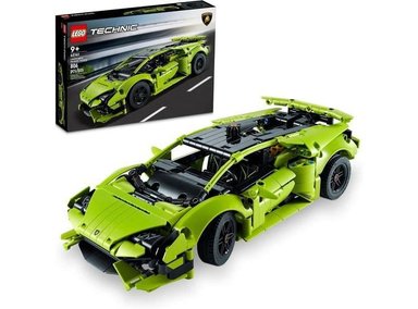 LEGO TECHNIC LAMBORGHINI HURACÁN TECNICA, KIT PARA JÓVENES INGENIEROS Y COLECCIONISTAS DE AUTOS