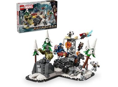LEGO MARVEL THE AVENGERS ASSEMBLE: AGE OF ULTRON PARA NIÑOS DESDE 10 AÑOS, INCLUYE 6 MINIFIGURAS, 613 PIEZAS - 1