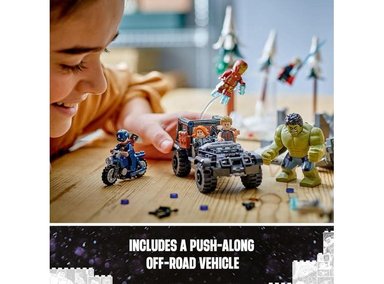 LEGO MARVEL THE AVENGERS ASSEMBLE: AGE OF ULTRON PARA NIÑOS DESDE 10 AÑOS, INCLUYE 6 MINIFIGURAS, 613 PIEZAS - 4