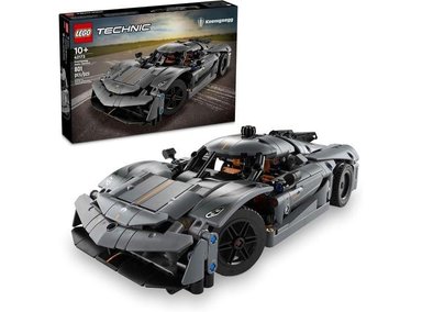 LEGO TECHNIC KOENIGSEGG JESKO ABSOLUT GRIS, COCHE DEPORTIVO DE JUGUETE PARA CONSTRUIR