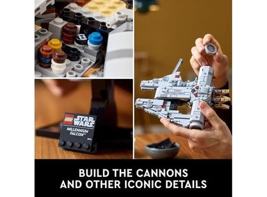 LEGO STAR WARS MILLENNIUM FALCON A NEW HOPE MODELO 25 ANIVERSARIO PARA CONSTRUCCIÓN DE ADULTOS - 2