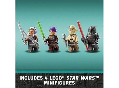 LEGO STAR WARS AHSOKA TANO'S T-6 JEDI SHUTTLE, JUGUETE DE CONSTRUCCIÓN PARA NIÑOS Y NIÑAS A PARTIR DE 9 AÑOS - 5