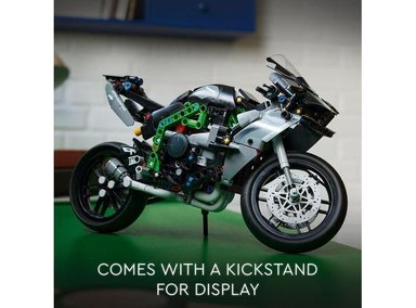 JUGUETE CONSTRUCCIÓN LEGO 42170 TECHNIC KAWASAKI NINJA H2R DETALLADO CON SOPORTE EXHIBICIÓN - 4