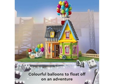 JUEGO CONSTRUCCIÓN LEGO 6536252 DISNEY PIXAR UP HOUSE CREATIVO CON PIEZAS ICÓNICAS NIÑOS Y ADULTOS - 3