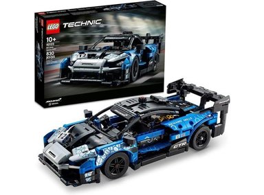 JUGUETE ARMABLE LEGO 6332738 TECHNIC MCLAREN SENNA GTR 42123 KIT REGALO IDEAL NIÑOS Y NIÑAS AMANTES LOS COCHES