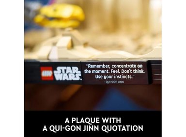 FIGURA ARMABLE LEGO 6470432 STAR WARS DIORAMA MOS ESPA PODRACE ADULTOS CON EL PODRACER ANAKIN Y MÁS SET 75380 - 4