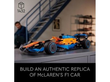 COCHE CARRERAS LEGO 6379491 TECHNIC MCLAREN F1 2022 ADULTOS REGALO FANS DEL DEPORTE MOTOR - 2