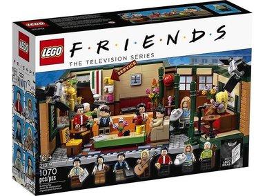 JUEGO CONSTRUCCIÓN LEGO 6283895 IDEAS CENTRAL PERK 21319 TU CAFÉ FAVORITO FRIENDS CON ESTE SET DETALLADO 1070 PIEZAS