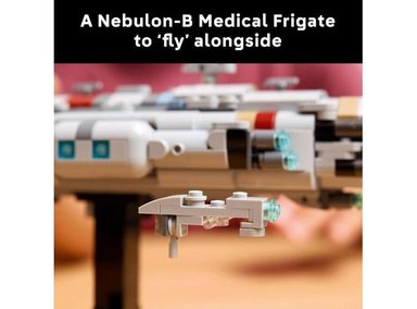 FIGURA LEGO 6527525 STAR WARS RETURN OF THE JEDI HOME ONE STARCRUISER CONSTRUCCIÓN FRAGATA MÉDICA NEBULON-B - 4
