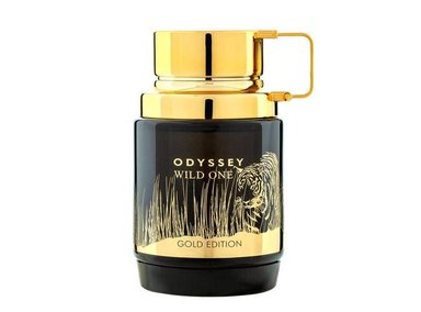 ARMAF ODYSSEY WILD ONE GOLD EDITION PARA HOMBRE, EAU DE PARFUM EN AEROSOL, FRAGANCIA AMADERADA Y SENSUAL