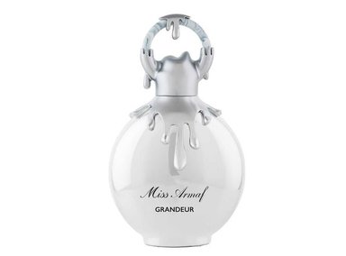 PERFUME ARMAF MISS GRANDEUR FEMENINA CON NOTAS DE LAVANDA, BERGAMOTA, ROSA, MELOCOTÓN, ÁMBAR, ALMIZCLE Y PACHULÍ