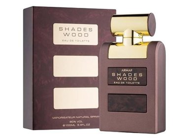 ARMAF SHADES WOOD EDT SPRAY PARA HOMBRE, FRAGANCIA FRESCA Y DURADERA