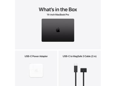 MACBOOK PRO APPLE MX2H3LL/A M4 12-CORE CPU 16-CORE GPU - SPACE BLACK / 24GB Y 512GB - 5