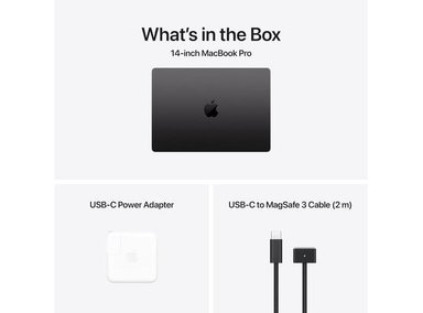 MACBOOK PRO APPLE MX2J3LL/A M4 14-CORE CPU 20-CORE GPU - BLACK / 24GB Y 1TB - 5
