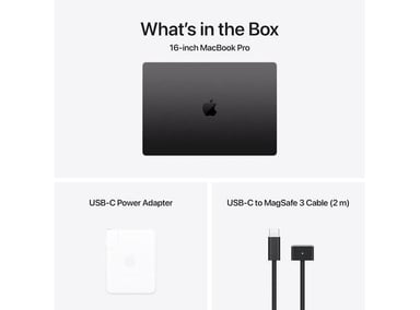 MACBOOK PRO APPLE MX2X3LL/A M4 14-CORE CPU 20-CORE GPU - BLACK / 24GB Y 512GB - 5