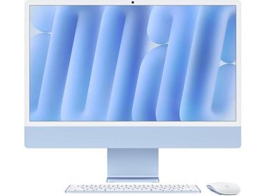 IMAC APPLE M4 CHIP WITH 8 CORE CPU AND 8 CORE GPU BLUE / 16GB Y 256GB - 1