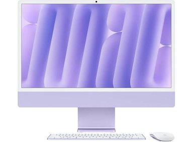 IMAC APPLE M4 CHIP WITH 10 CORE CPU AND 10 CORE GPU PURPLE / 16GB Y 256GB - 1