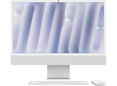 IMAC APPLE M4 CHIP WITH 10 CORE CPU AND 10 CORE GPU SILVER / 16GB Y 512GB - 1