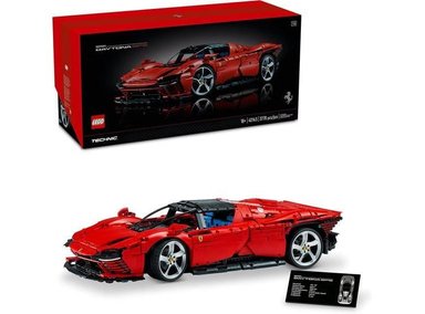 FIGURA LEGO 6379495 TECHNIC FERRARI DAYTONA SP3 KIT CONSTRUCCIÓN AVANZADO ADULTOS SERIE ULTIMATE CAR CONCEPT