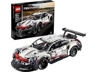 FIGURA COLECCIONABLE LEGO 42096 TECHNIC PORSCHE 911 RSR RÉPLICA AVANZADA JUEGO EXCLUSIVO AFICIONADOS Y COLECCIONISTAS