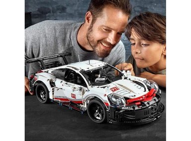 FIGURA COLECCIONABLE LEGO 42096 TECHNIC PORSCHE 911 RSR RÉPLICA AVANZADA JUEGO EXCLUSIVO AFICIONADOS Y COLECCIONISTAS - 2