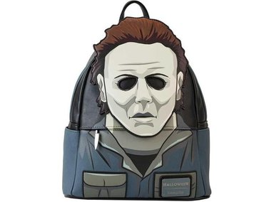 BOLSOS LOUNGEFLY CUERO VEGANO HALLOWEEN MICHAEL MYERS MINI MOCHILA CON DISEÑO EXCLUSIVO Y DETALLES ÚNICOS