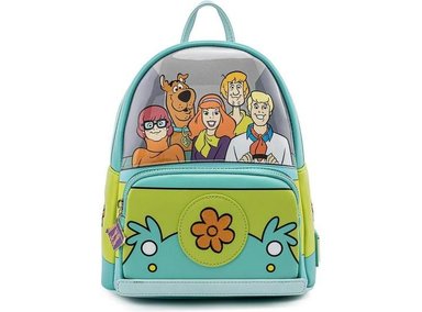BOLSOS LOUNGEFLY SBDBK0001 MULTICOLOR SCOOBY DOO MYSTERY MACHINE BOLSO HOMBRO CON DOBLE CORREA MUJER CLÁSICO