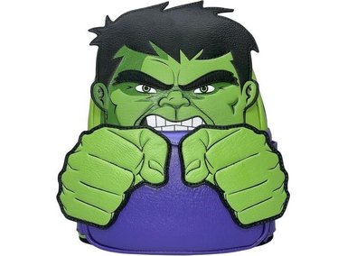 BOLSOS LOUNGEFLY MVBK0219 VERDE HULK MARVEL COSPLAY BOLSO HOMBRO MUJER CON DOBLE CORREA DISEÑO