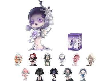 POP MART SKULLPANDA SERIE THE SOUND: FIGURAS COLECCIONABLES ALEATORIAS PARA DECORACIÓN Y REGALOS