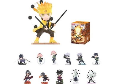 POP MART NARUTO NINKAI TAISEN SERIES FIGURAS DE ACCIÓN COLECCIONABLES EN CAJAS CIEGAS, DECORACIÓN DEL HOGAR Y REGALOS