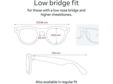 RAY-BAN META GLASSES HEADLINER, CÁMARA 12 MP Y LENTES DE ALTO RENDIMIENTO PARA VISIÓN Y ESTILO - 6