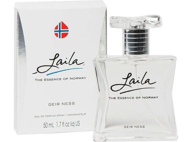 PERFUME LAILA POR GEIR NESS CON UN AROMA FRESCO, FLORAL Y DE LARGA DURACIÓN PARA MUJERES