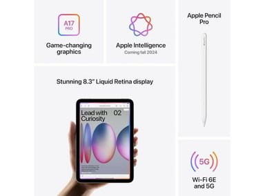 iPad Mini (A17 Pro) WIFI+Celular 256GB Starlight - 3