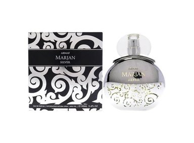 ARMAF MARJAN SILVER EDP SPRAY HOMBRE, FRAGANCIA AMADERADA Y DURADERA CON BERGAMOTA Y POMELO