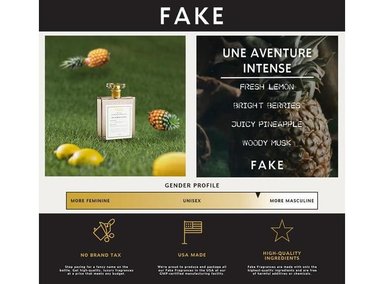 EAU DE PARFUM UNE AVENTURE INTENSE, INSPIRADA EN CREED AVENTUS, AROMA FRUTAL Y AMADERADO - 6