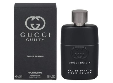 GUCCI GUILTY POUR HOMME EAU DE PARFUM EN ESPRAY: FRAGANCIA CON NOTAS DE LIMÓN, LAVANDA Y ÁMBAR