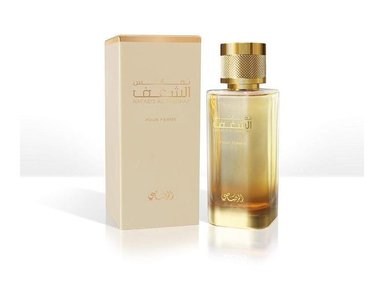 RASASI NAFAEIS AL SHAGHAF FRAGANCIA FEMENINA FLORAL CON NOTAS DE ALMENDRA, LIMÓN, VAINILLA Y ÁMBAR