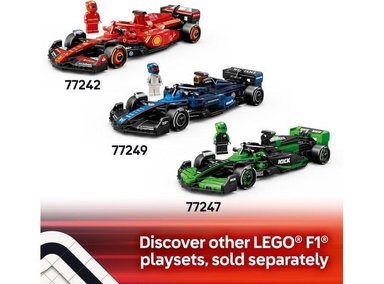 LEGO ASTON MARTIN ARAMCO F1 AMR24 SET DE CONSTRUCCIÓN - IDEAL PARA NIÑOS A PARTIR DE 10 AÑOS - 6