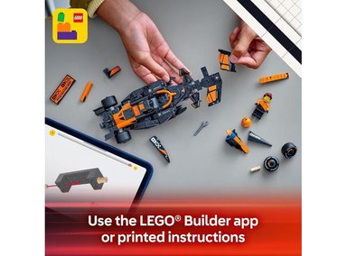 LEGO SPEED CHAMPIONS MCLAREN F1 TEAM MCL38, SET DE CONSTRUCCIÓN PARA NIÑOS Y FANS DE F1 A PARTIR DE 10 AÑOS - 5