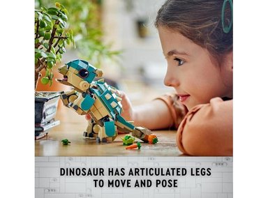 LEGO BABY BUMPY ANKYLOSAURUS: JUGUETE DE DINOSAURIO PARA NIÑOS AMANTES DE JURASSIC WORLD - 4